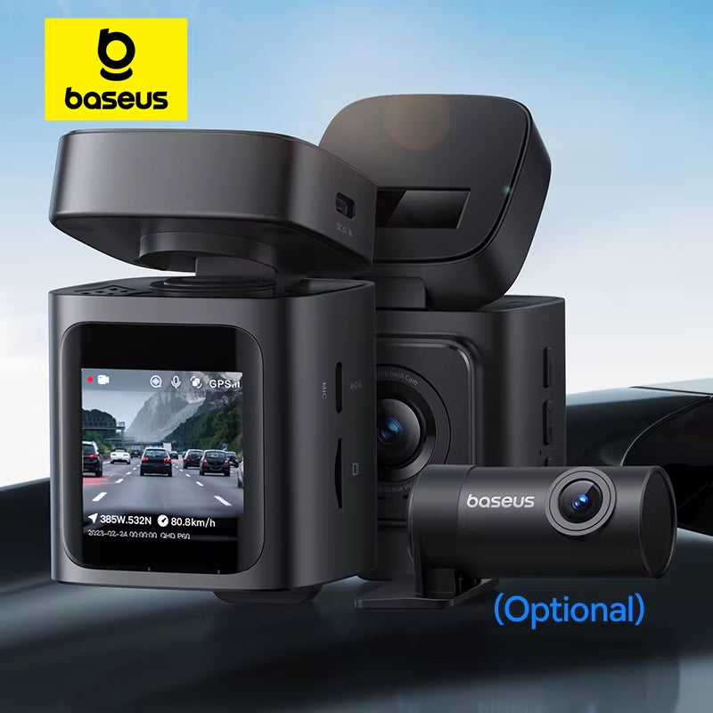 3K Dash Cam VD1 Front and Rear Cam HD Built-In GPS Galileo Supercapacitor Car DVR Car Camera Recorder Support 24H Parking